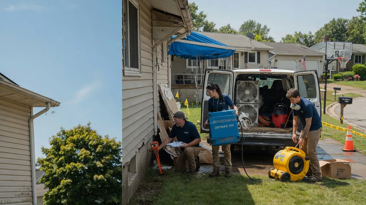 Ceiling Leak Cleanup in Tylersburg, PA near me